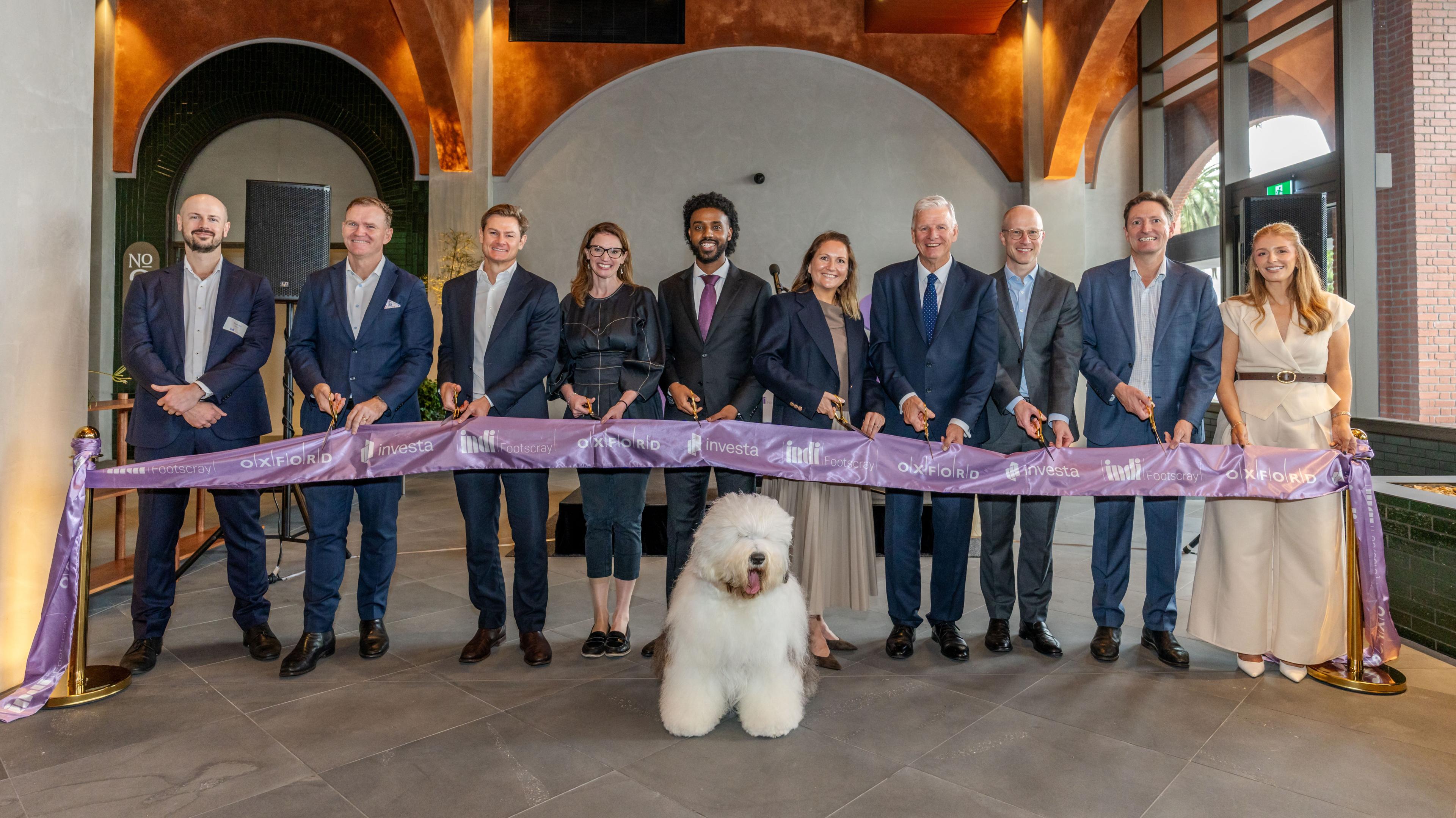 Oxford and Investa celebrate grand opening of Indi Footscray